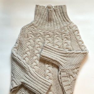 OshKosh B’Gosh 4T cable knit sweater/cape